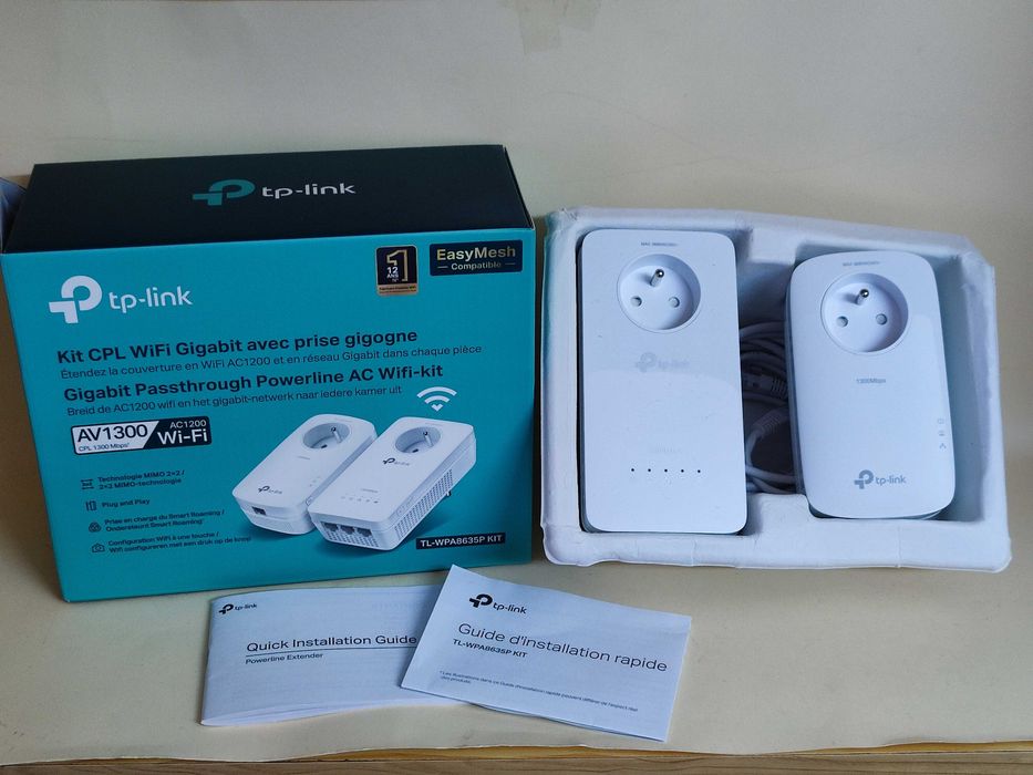 kit AV1300 Gigabit WiFi TP-Link AC powerline