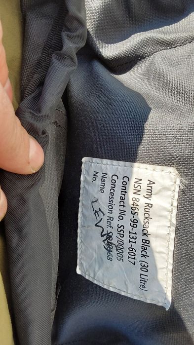 Рюкзак Арміі Британії оригінал 30 літрів збільшення розміру до 36 літр