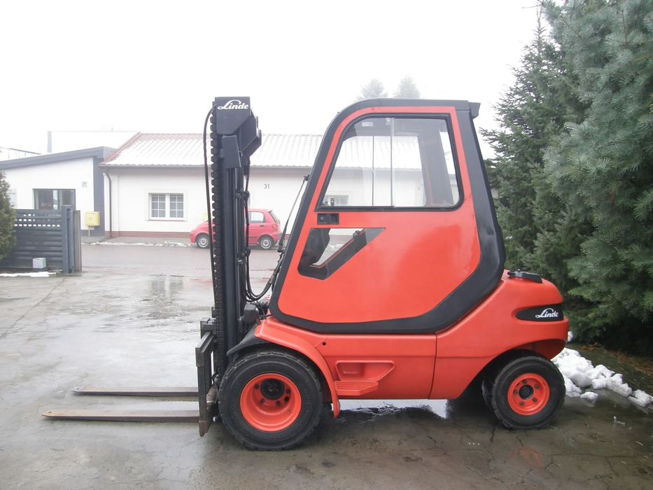 Linde H30D przesuw pozycjoner kabina sprowadzony