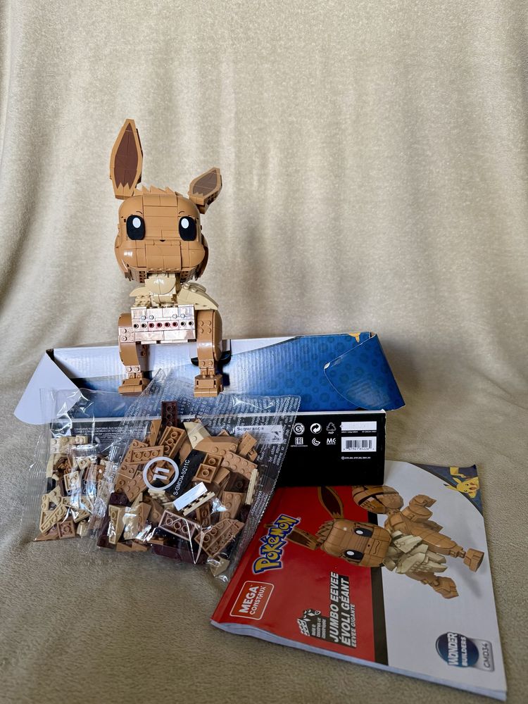 Klocki Pokémon MEGA Construx EEVEE Gigant