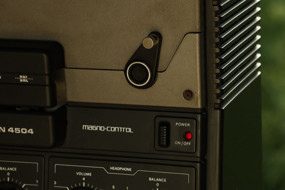 Magnetofon szpulowy Philips N4504 – Vintage, 1977 r. sprawny, Wrocław