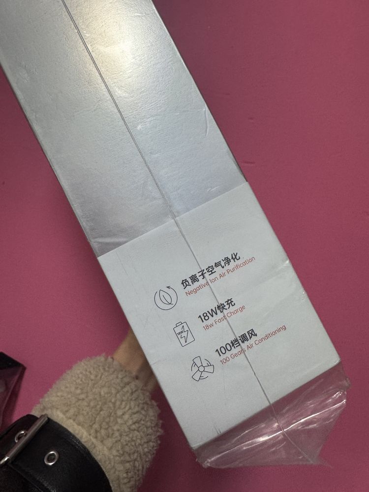 JISULIFE Przenośny Wentylator na Szyję, 6000 mAh, Neck Fan PRO 3