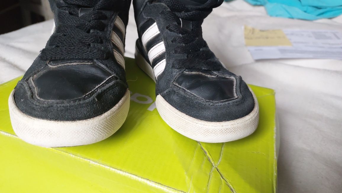 Высокие демисезонные кроссовки (хайтопы) Adidas. Оригинал, 29 размер