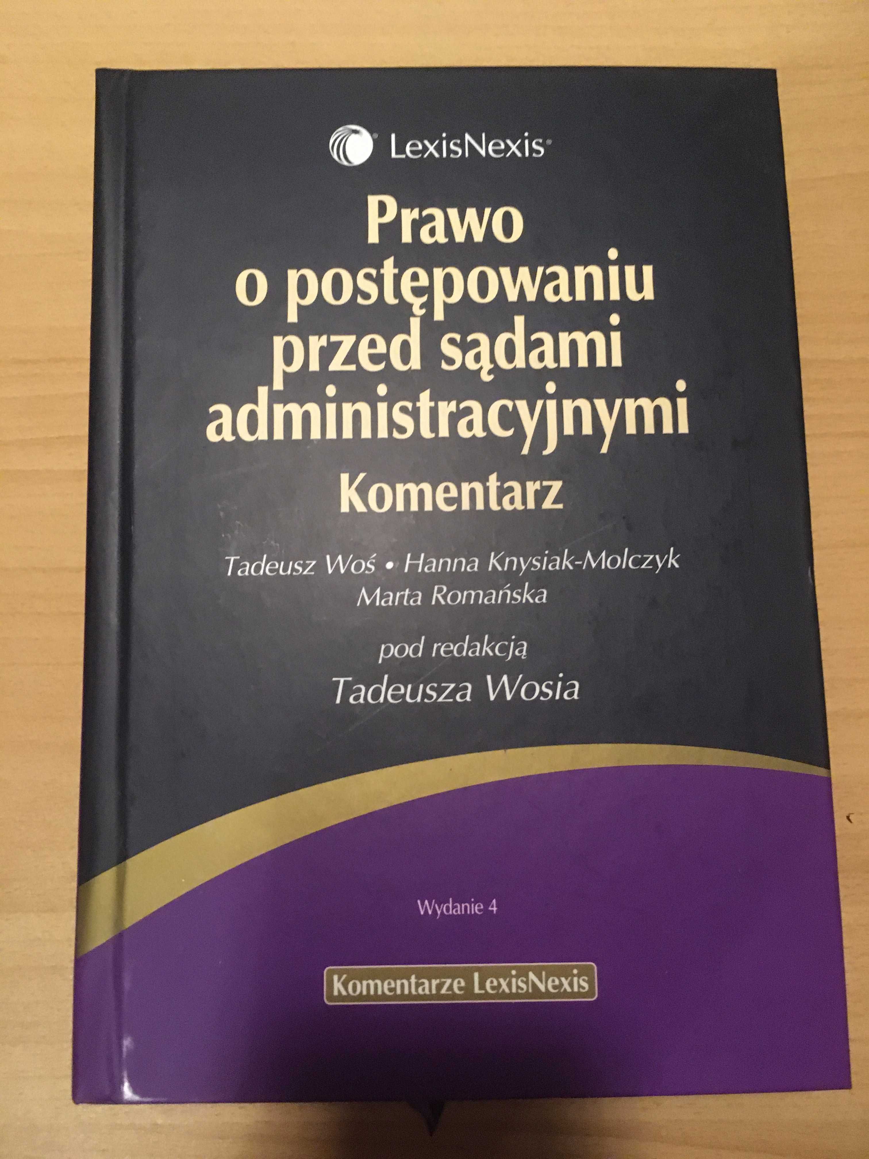 Tadeusz Woś, Prawo o postępowaniu przed sądami administracyjnymi