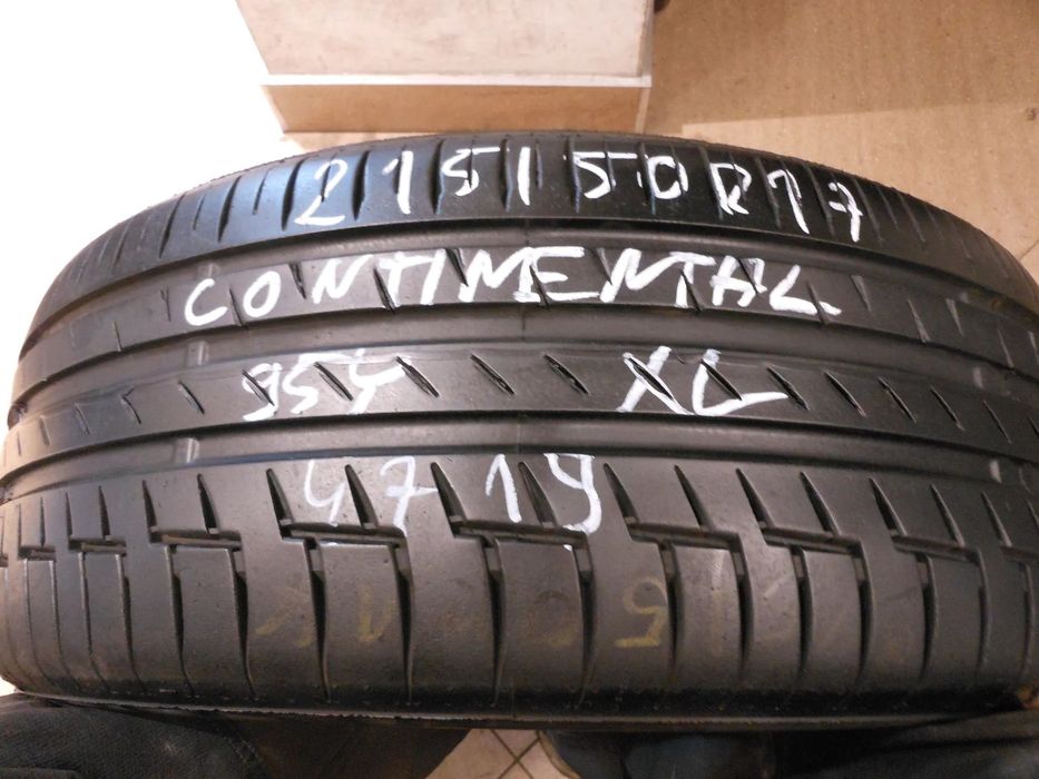 Opona 215/50r17 continental premium contact 6 XL 6,7mm lato