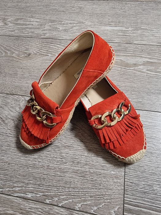 Еспадрильі шкіряні Massimo Dutti 35 р