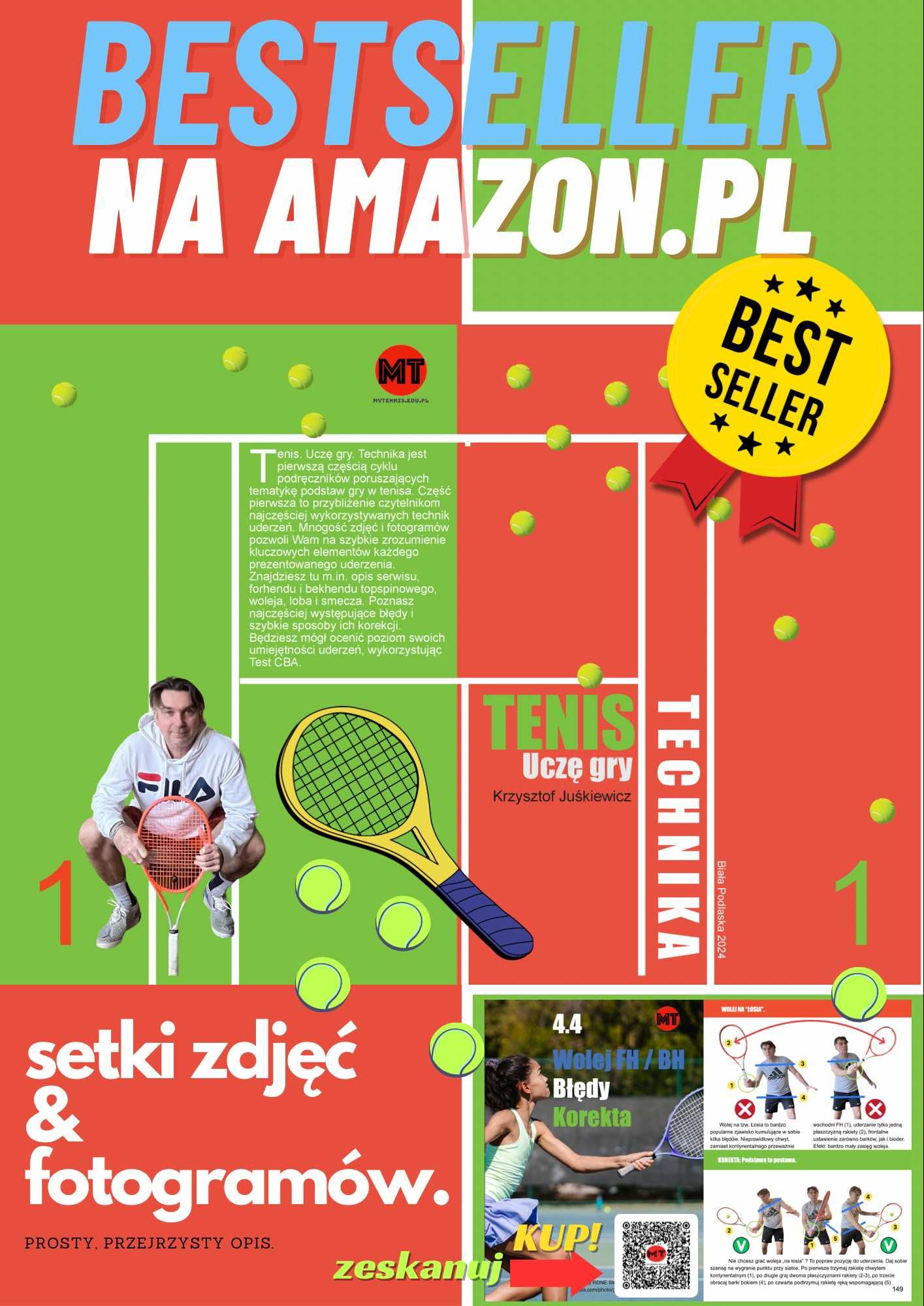 Tenis. Uczę gry. Technika. Tom 1