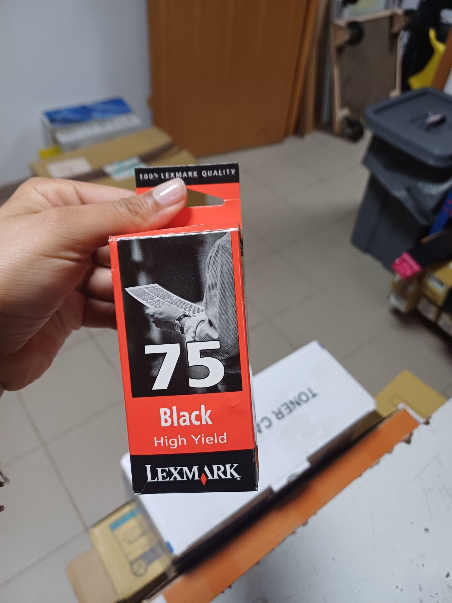 Tinteiro lexmark 75 / 25