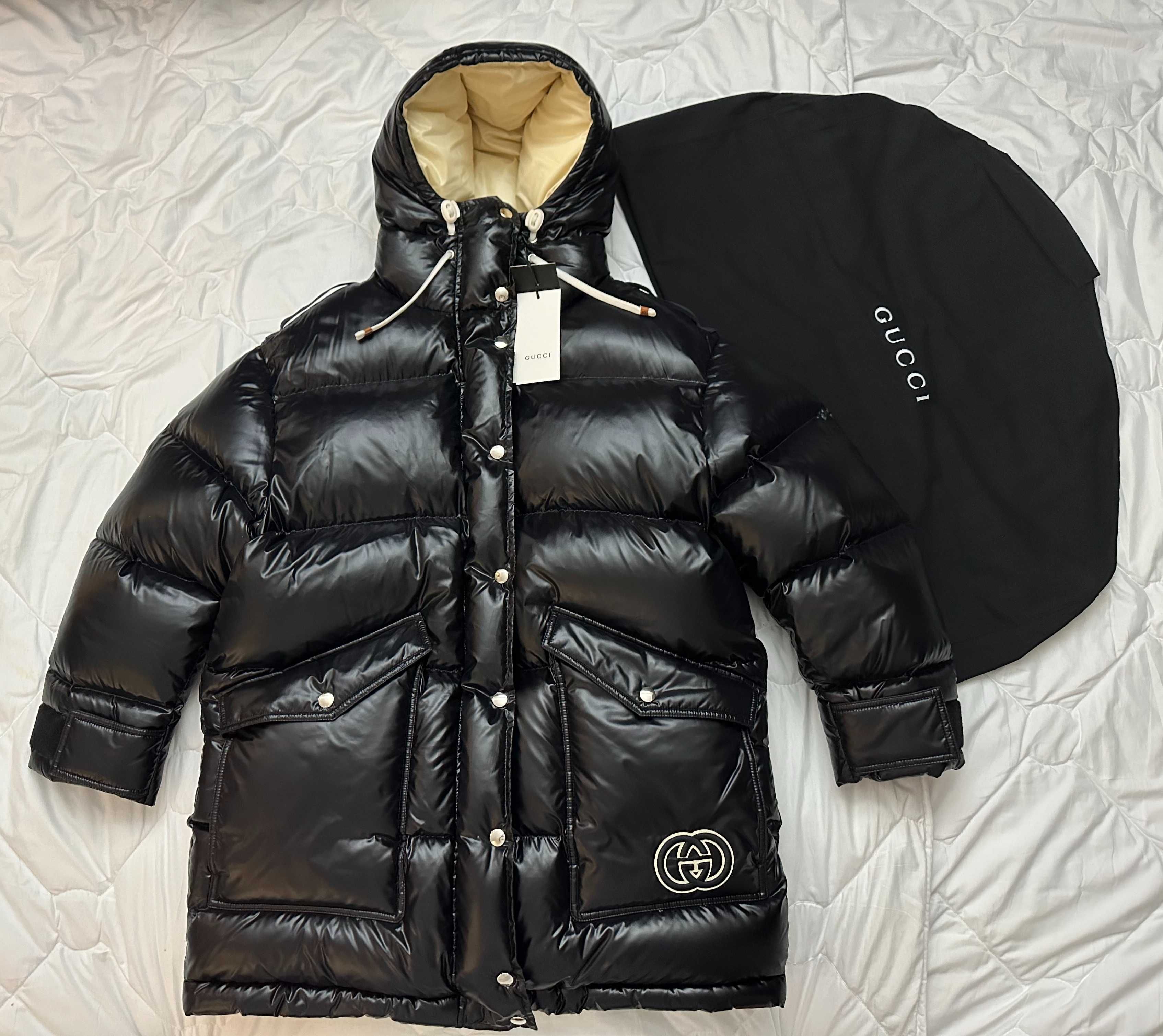 Gucci Interlocking G puffer coat (płaszcz puchowy)