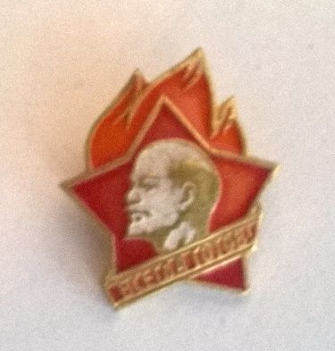 Conjunto de crachats soviéticos - Infância e Juventude