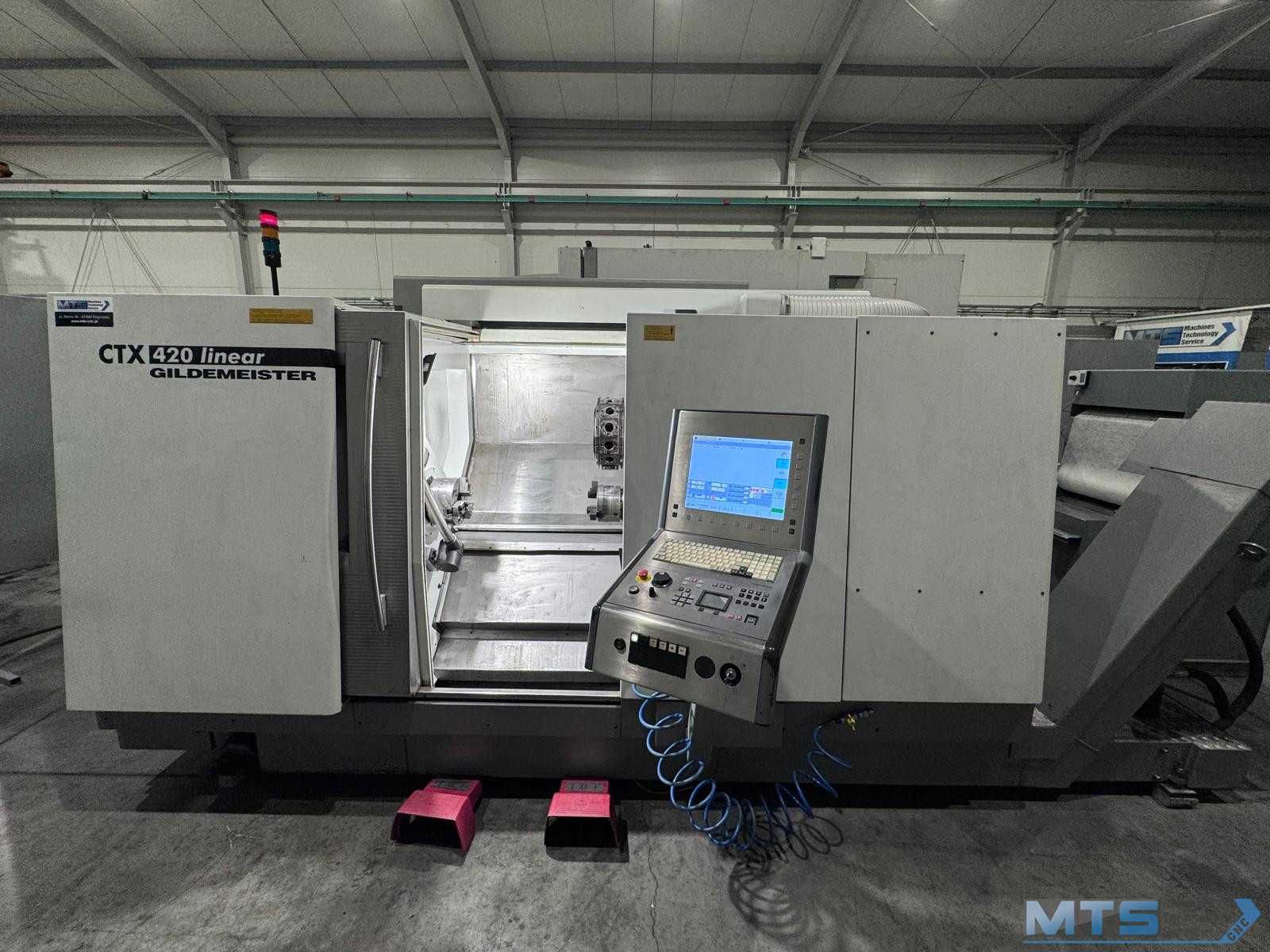 Tokarka CNC CTX 420 linear,  z osią C,Y oraz napędzanymi narzędziami