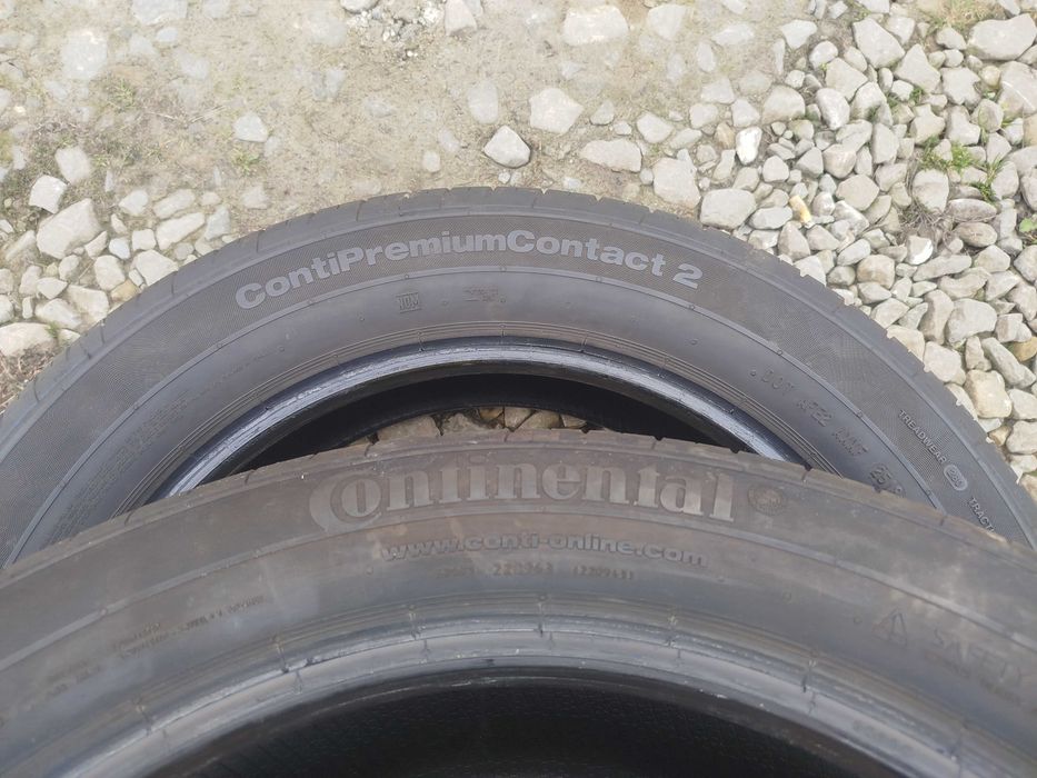 Opony letnie 215/55 R18 continental suv 4x7mm jak nowe