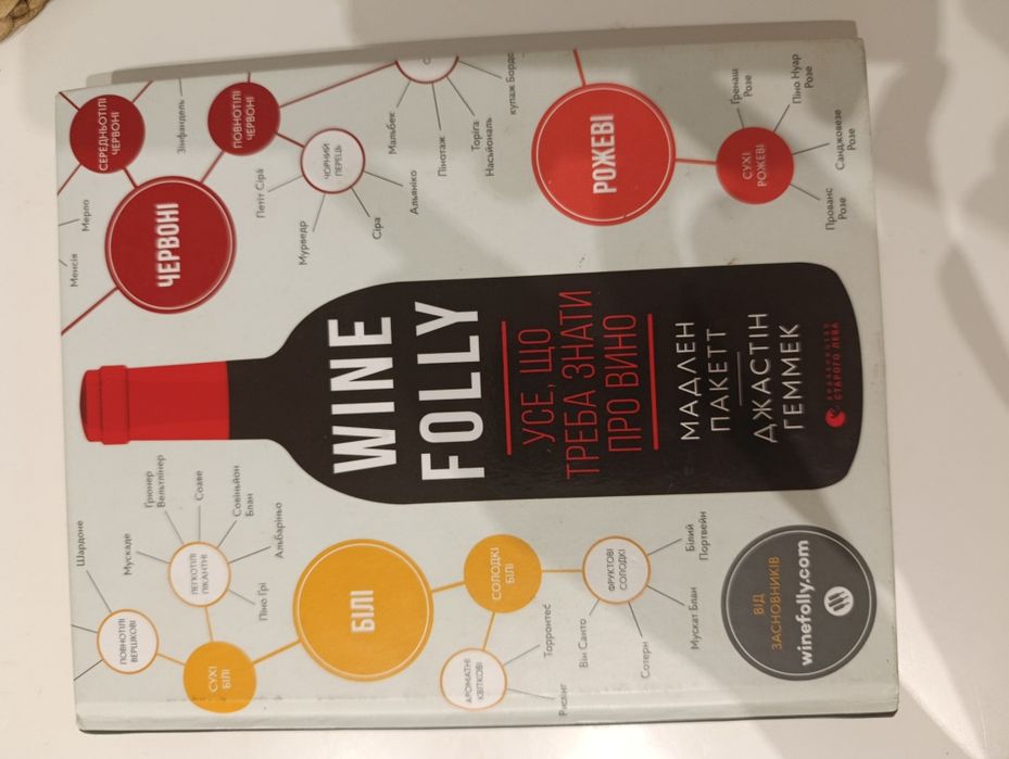 Книга про вино Wine Folly Мадлен Пакетт