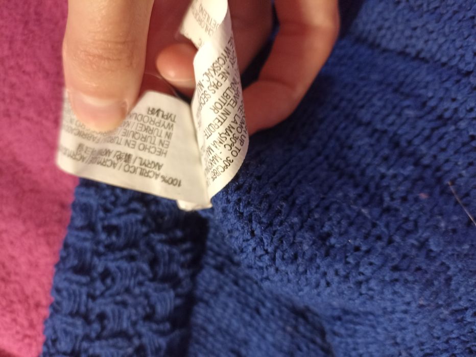 Sweterek sweter ZARA knit S M chabrowy niebieski elegant y2k vintage