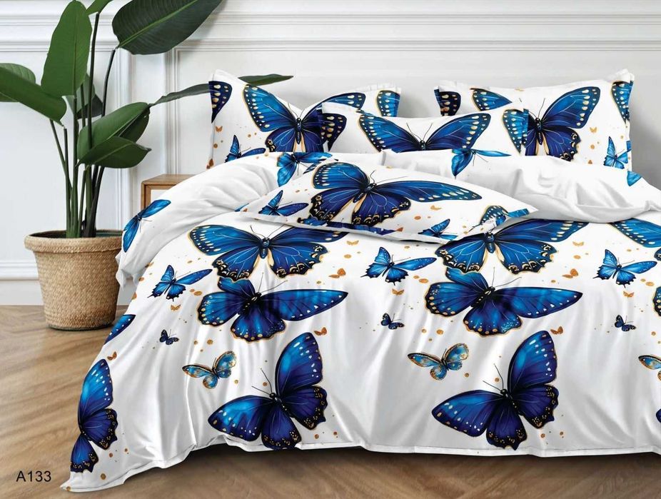 Pościel 200x220 Satyna z bawełną