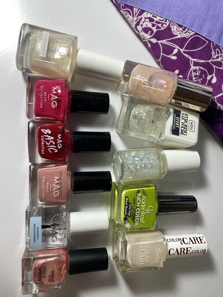 Продам лаки для нігтів Estée Lauder Sally Hansen Kiko Orly