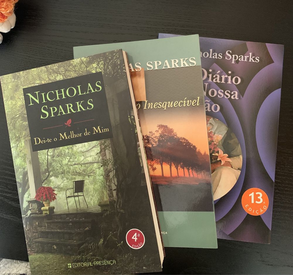 Livros do escritor Nicholas Sparks