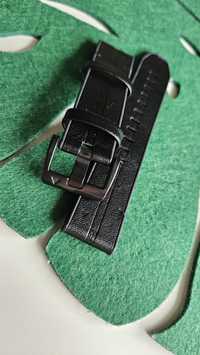 Pasek do smartwatcha Garmin Fenix Epix 2 QuickFit  skóra 22 mm czarny