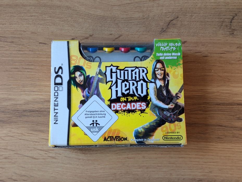 Комплект гри Guitar Hero On Tour: Decades для Nintendo DS