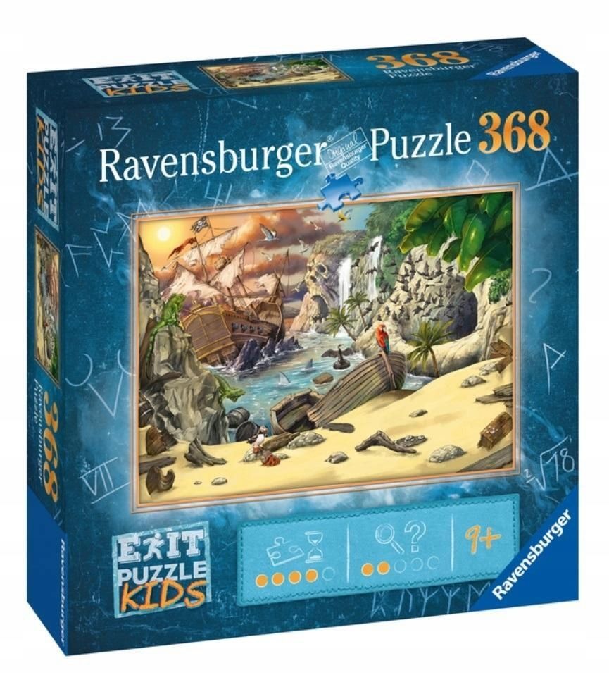 Puzzle 368 Exit Piraci, Ravensburger