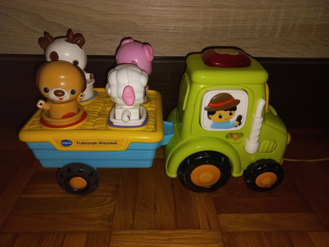 Traktorek wesołek Vtech traktor