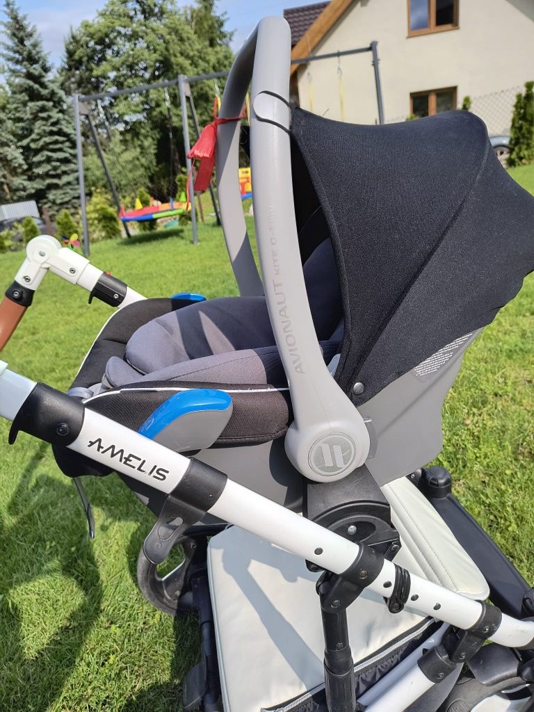 Wózek dziecięcy AMELIS HUGO 3 w 1