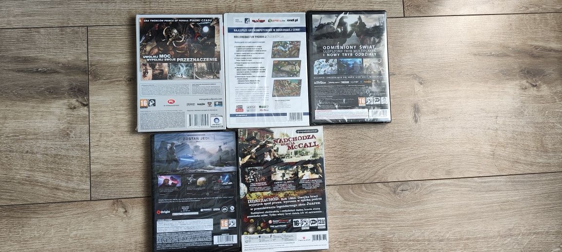 Prince of Persia + Call of Juarez + Call of Duty + Jedi + Rollercaster