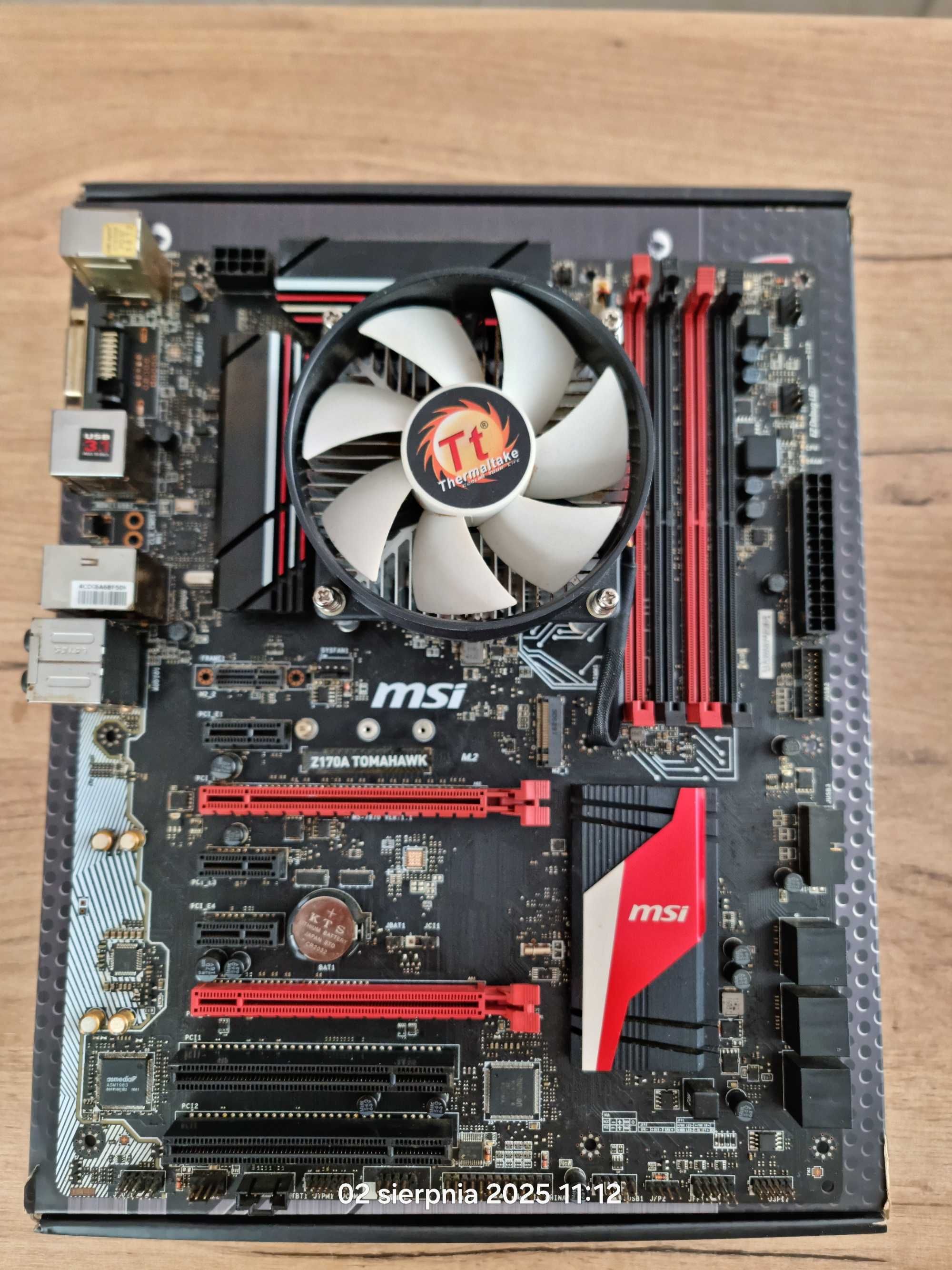 Płyta głowna +prosecor intel core i 5 6600k