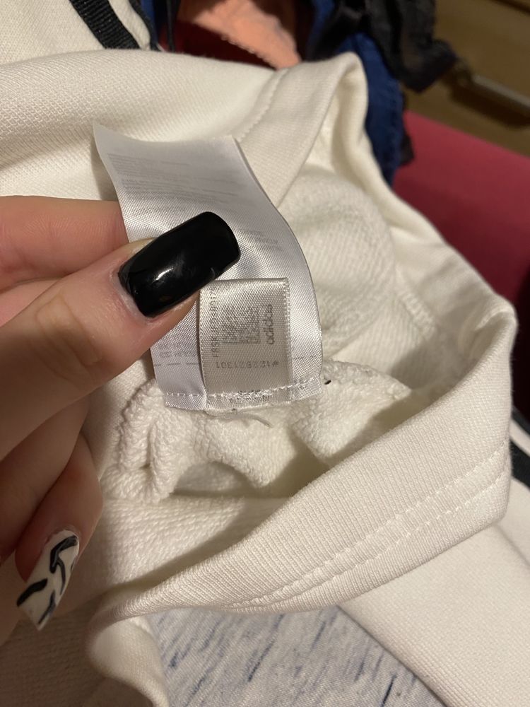 Nowa krótka bluza Adidas S 100% bawełny