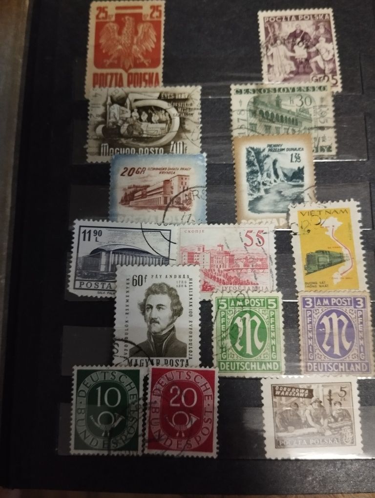 Klasery ze znaczkami