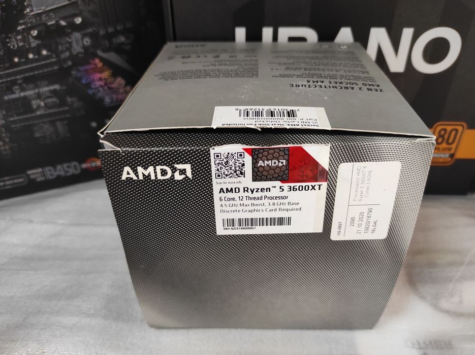 PC Gaming Ryzen 5 3600XT l GTX 1050TI 4Gb l 16Gb 2666Mhz l 256Gb NVMe