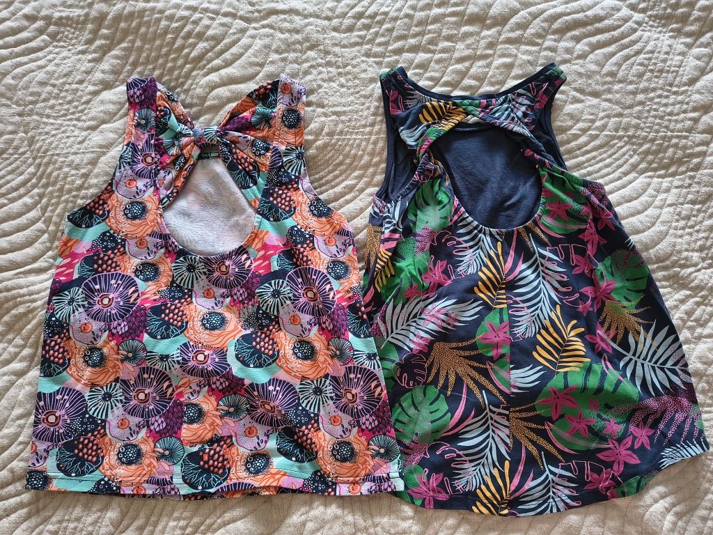 2 bluzki letnie coccodrillo i cool club r.140