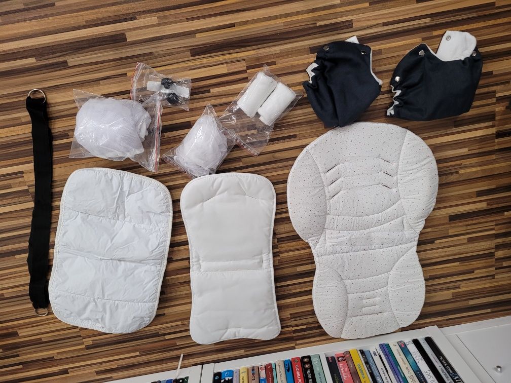 Wózek adamex vicco 2 w 1 plus adaptery i nosidło Maxi cosi plus dodatk