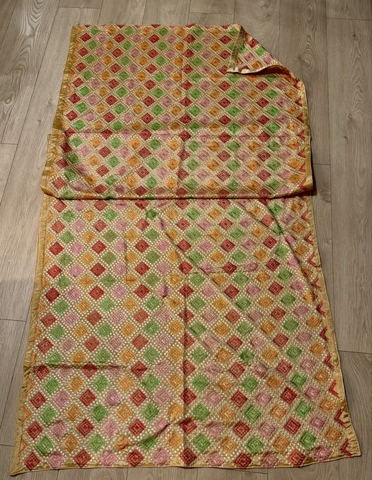 Indyjska narzuta lub chusta wymiary ok. 95cm x 225cm, rekodzieło