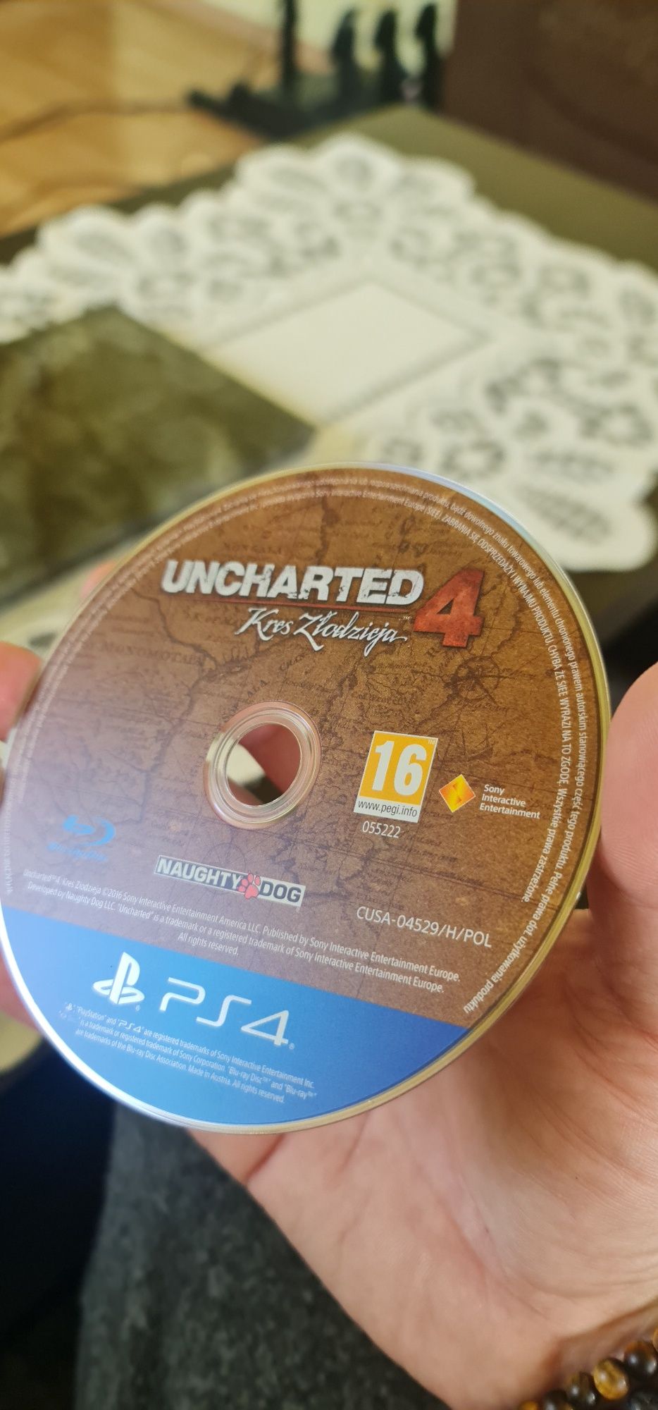 Gra na ps4 Uncharted 4