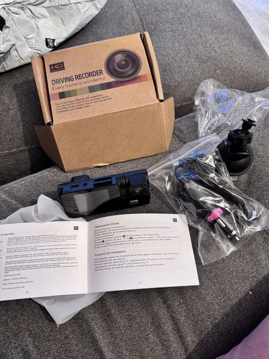 Kamera samochodowa z karta pamieci