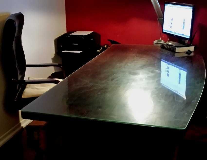 Secretária de Administração em Pau Santo (8 Gavetas)