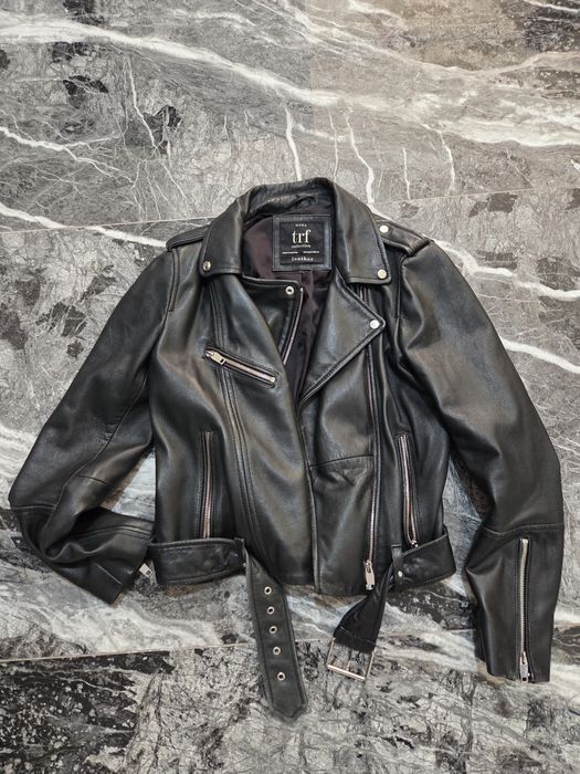 Стильна косуха з натуральної шкіри!