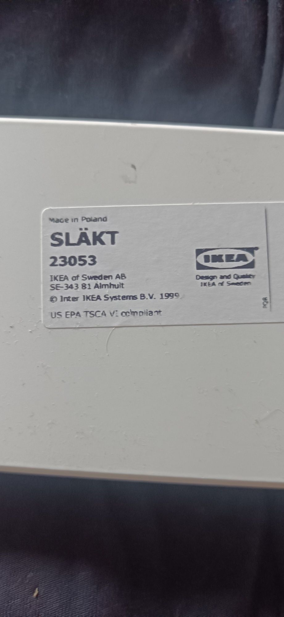 Łóżko IKEA SLÄKT bez materaca dla dzieci.