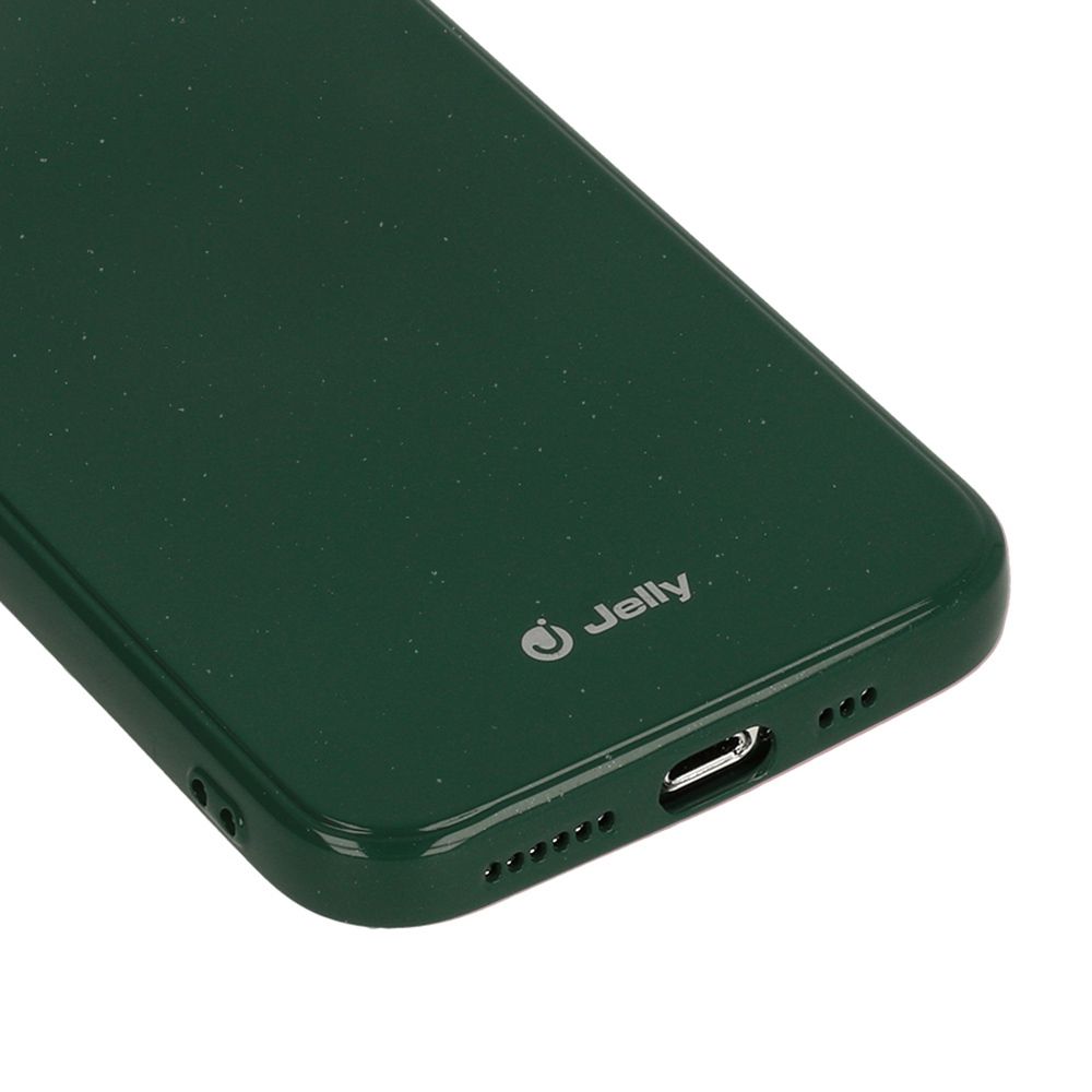 Jelly Case Do Iphone 12 Mini Ciemnozielony
