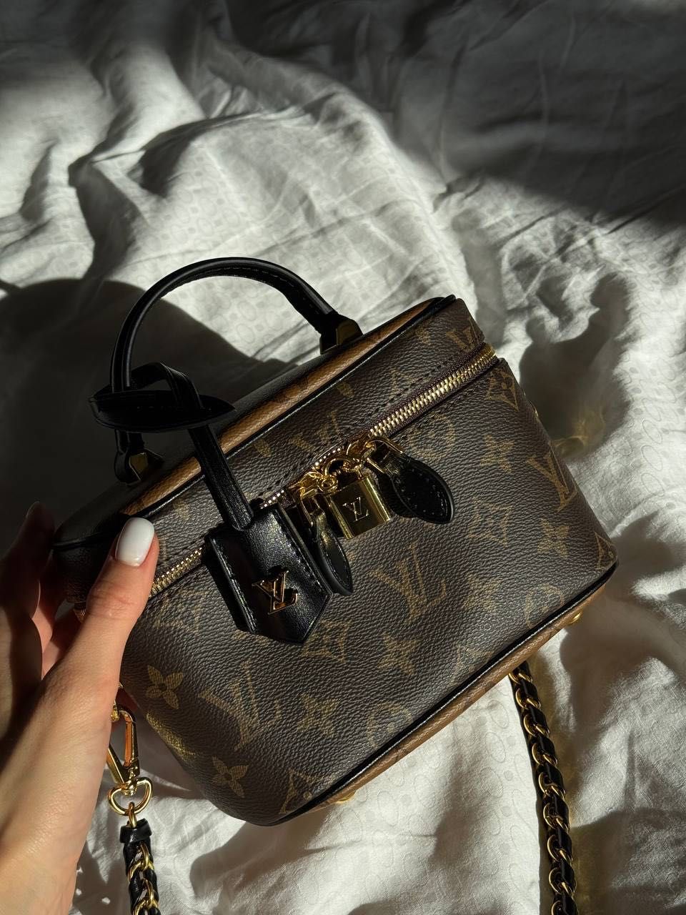 Torebka kufelek Louis Vuitton vanity