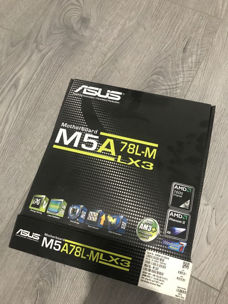 AMD Phenom II X4 965+Asus M5A78L-M LX3+DDR3(16GB)