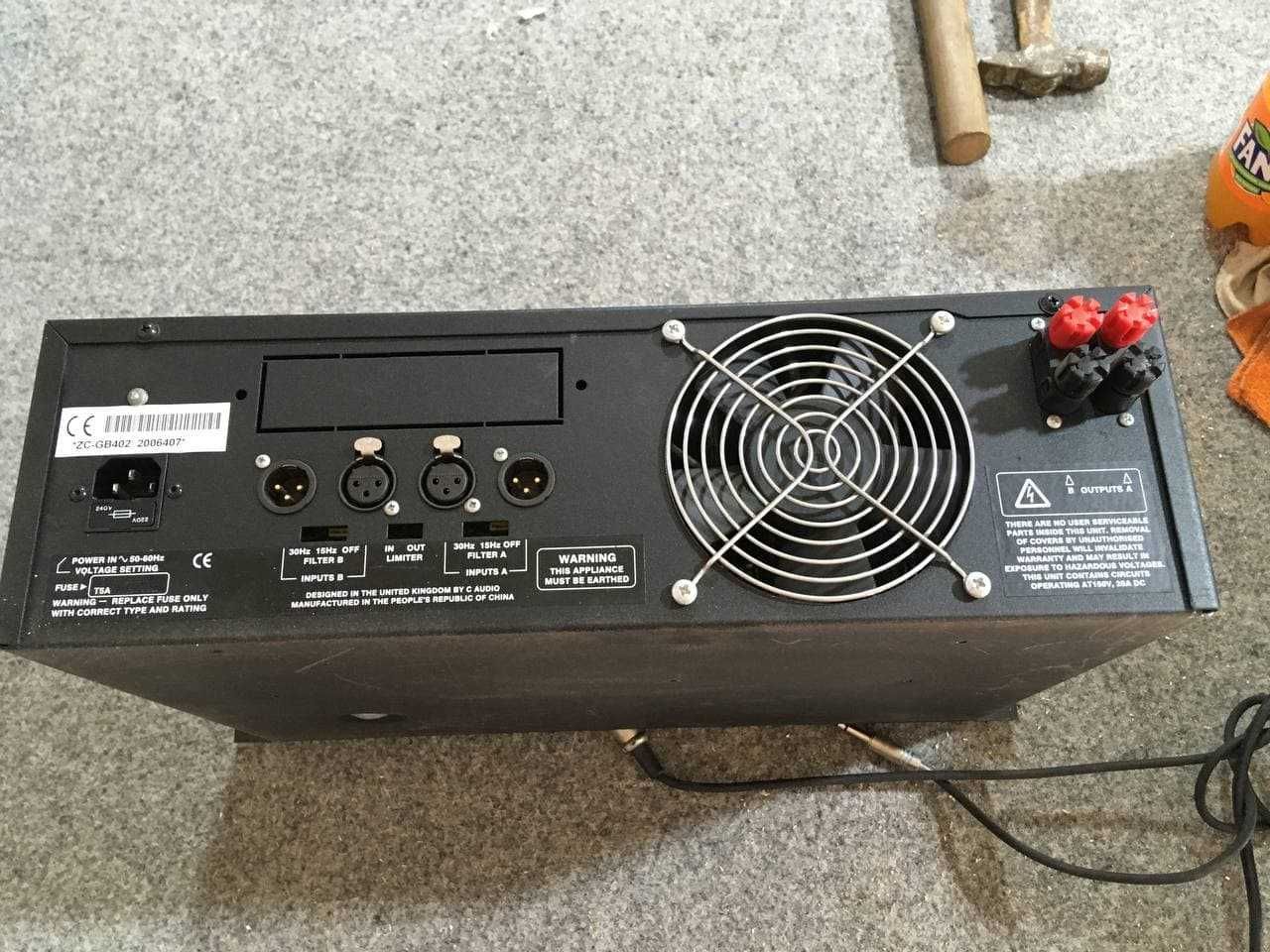 Профессиональный двухканальный усилитель мощности C-Audio Gb402