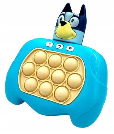Gra Pop It Popit Zręcznościowa Antystresowa Elektroniczna Bluey Bingo