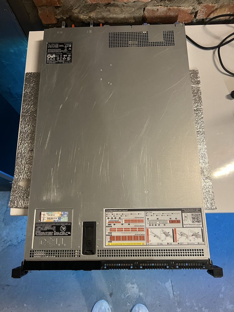 Сервер Dell PowerEdge R630. XEon E5-2620 v3