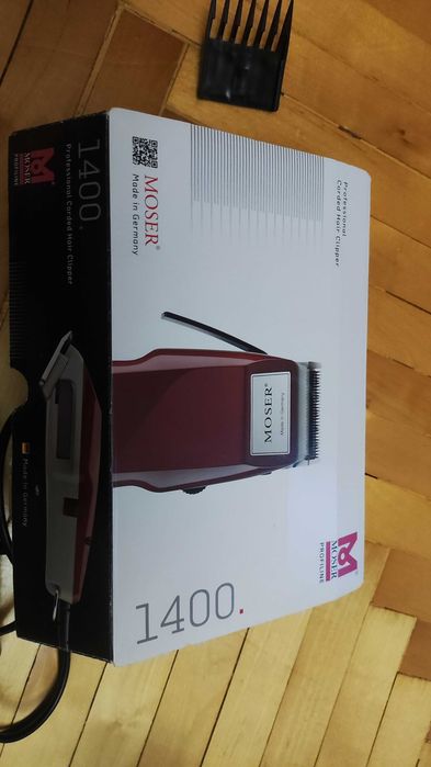 Машинка для стрижки MOSER 1400 бордовая 1400-0278