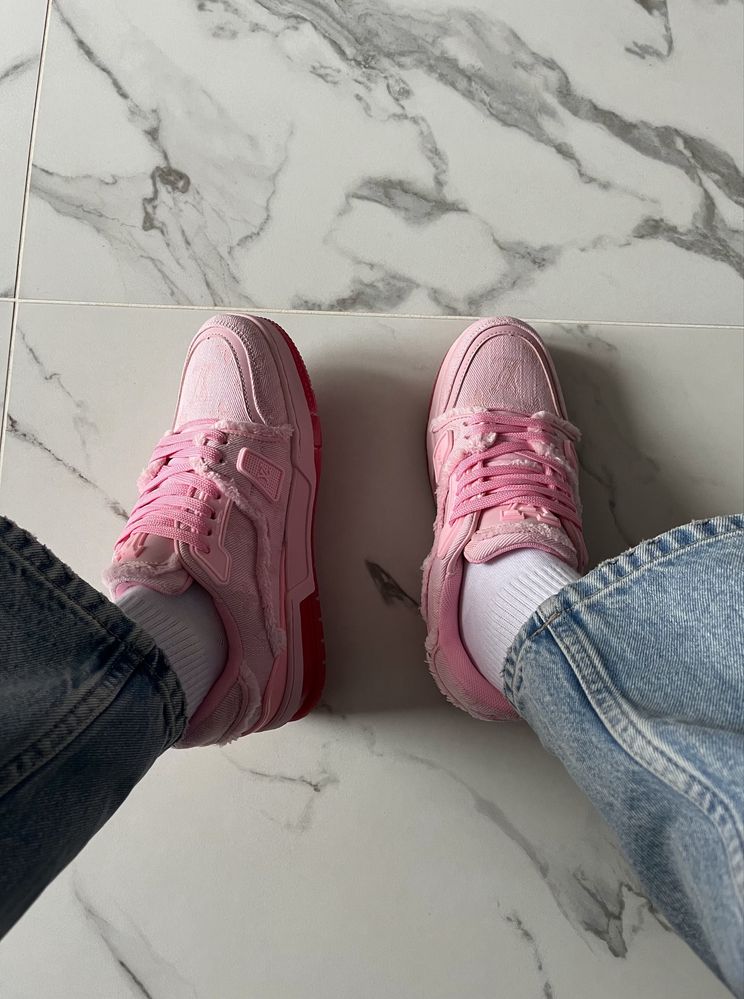 Louis Vuitton Trainer Triple Pink (36-41р)