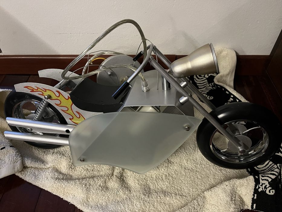 Żyrandol lampa motocykl