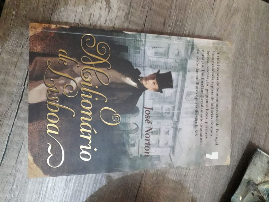 Livro "O milionário de Lisboa"