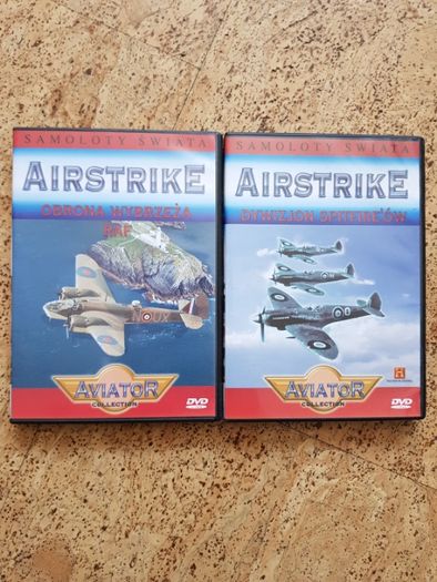 DVD Samoloty Świata | Airstrike | Aviator Collection | Kolekcja Filmów